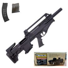 Esco semi Hatsan Escort BTS12 18" Cal.12 +BSA + cargador 2 y 10 + escopeta Eusebio Arizaga ocasion